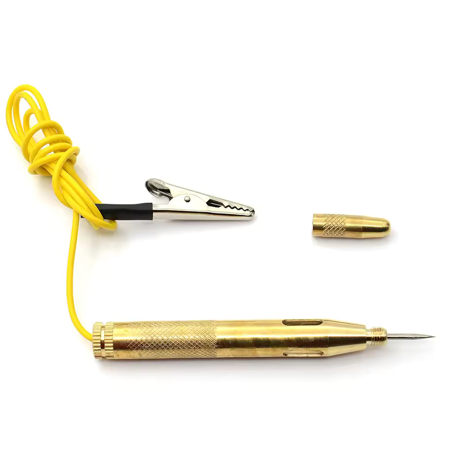 Car Light Circuit Tester Lâmpada Tensão DC 12V 24V