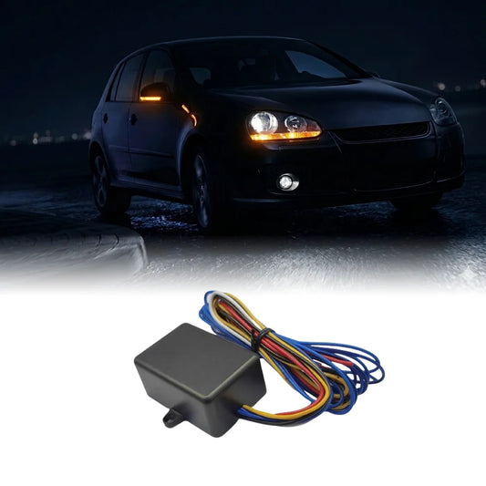 vw golf with the abbiegelicht modul installed
